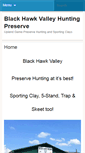 Mobile Screenshot of blackhawkhuntclub.com